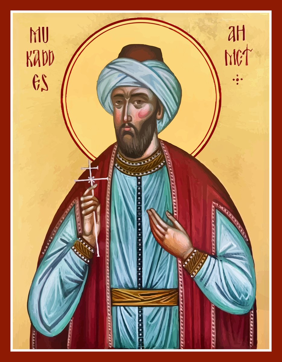 New Martyr Ahmet the Calligrapher (1682) (May 3 O.S.)