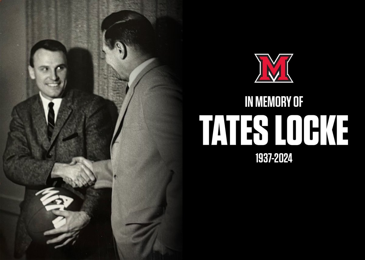 In loving memory of former head coach Taylor 'Tates' Locke. #LoveAndHonor