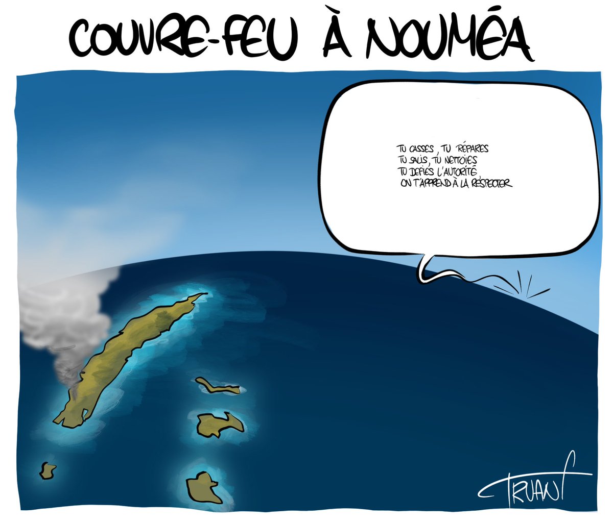 #Nouméa #NouvelleCalédonie #couvrefeu #attal