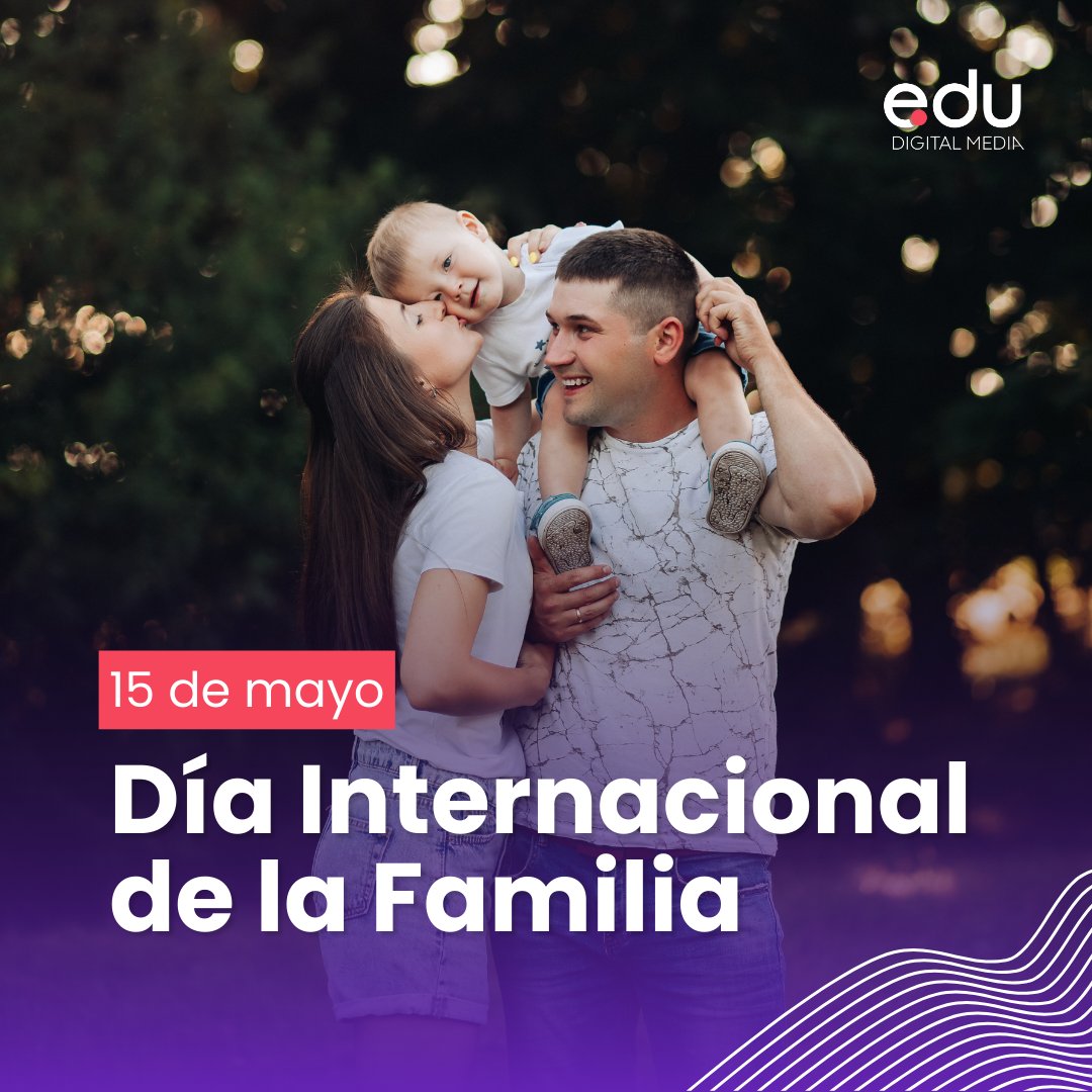 Hoy celebramos el Día Internacional de la Familia, 👨‍👩‍👦‍👦 un día para honrar y agradecer a aquellos que nos apoyan, nos aman y nos guían. 🥰

#EduDigitalMedia #DíaDeLaFamilia #AmorFamiliar #Unidad #Florida