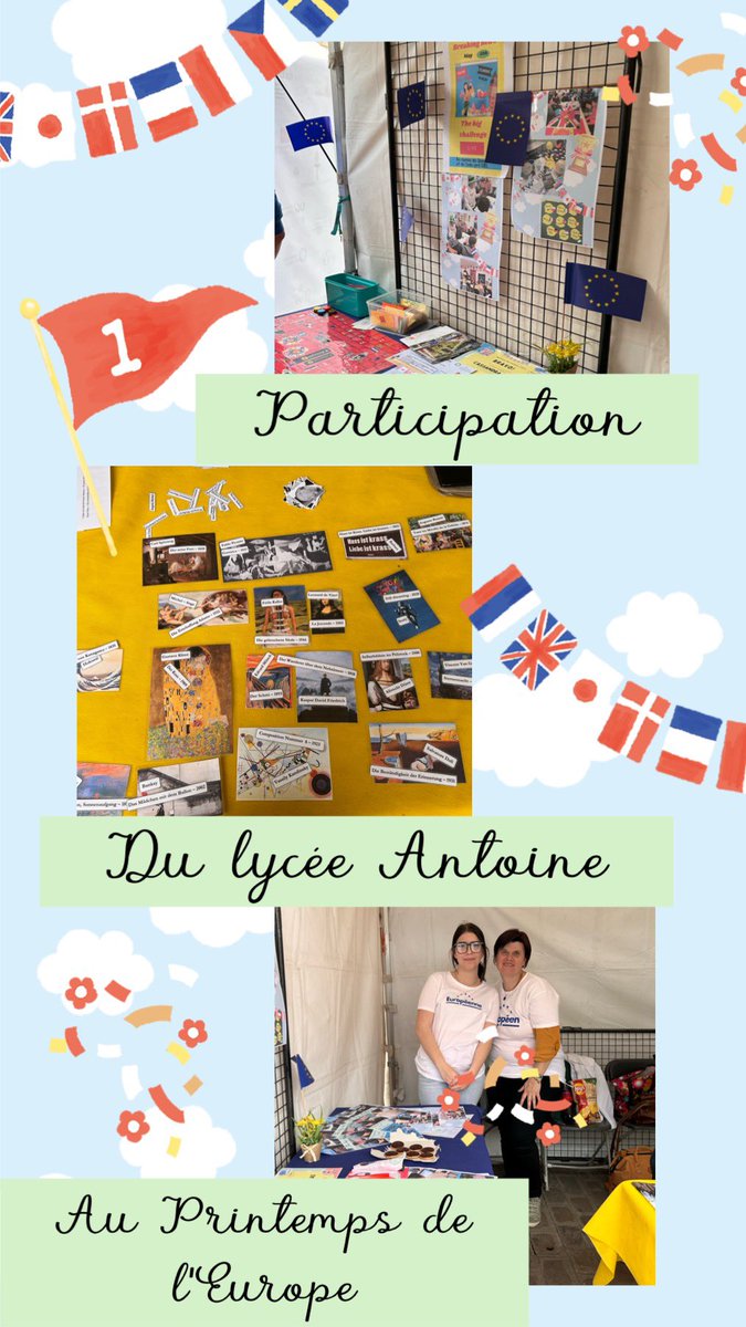 Sandrine GORICHON (@sandrinegorich2) on Twitter photo Le lycée Antoine a participé au village de l’Europe . 2 élèves de 3pmet ont présenté le jeu des langues auquel ils ont participé.@lyceeantoine
<a href="/drareicbfc/">Relations Internationales Région académique BFC</a> Le lycée Antoine a participé au village de l’Europe . 2 élèves de 3pmet ont présenté le jeu des langues auquel ils ont participé.@lyceeantoine
<a href="/drareicbfc/">Relations Internationales Région académique BFC</a>