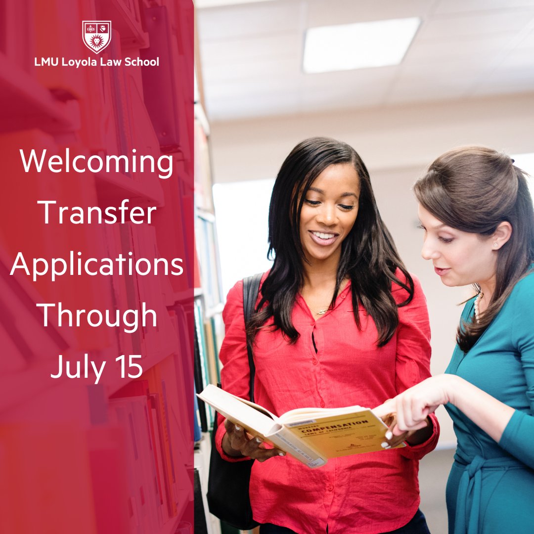 The transfer application is open now through July 15! Learn more about transfer application requirements and apply now: bit.ly/4duvvfv