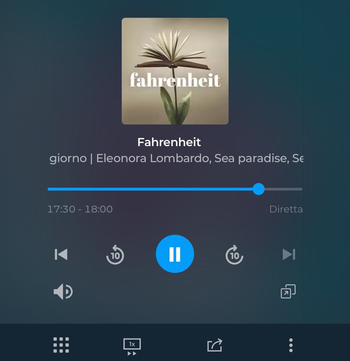 “Nel mio libro descrivo una società giusta e perfetta. Apparentemente. Ma in realtà così perfetta è una società sciocca e paurosa” #Fahrenheit Eleonora Lombardo su @Radio3tweet per parlare di #SeaParadise raiplaysound.it/radio3