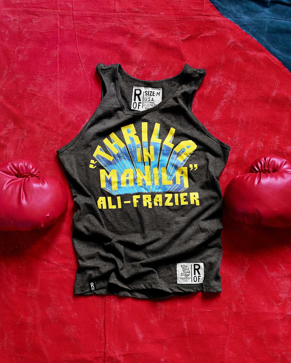 'It was like death,” the champ said. “Closest thing to dyin’ that I know of.”

Celebrate boxing’s greatest fight, the Thrilla in Manila, with this new @rootsoffight tank!

Muhammad Ali x ROF | rootsof.co/MAli

#MuhammadAli #RootsofFight #KnowYourRoots #ThrillaInManila