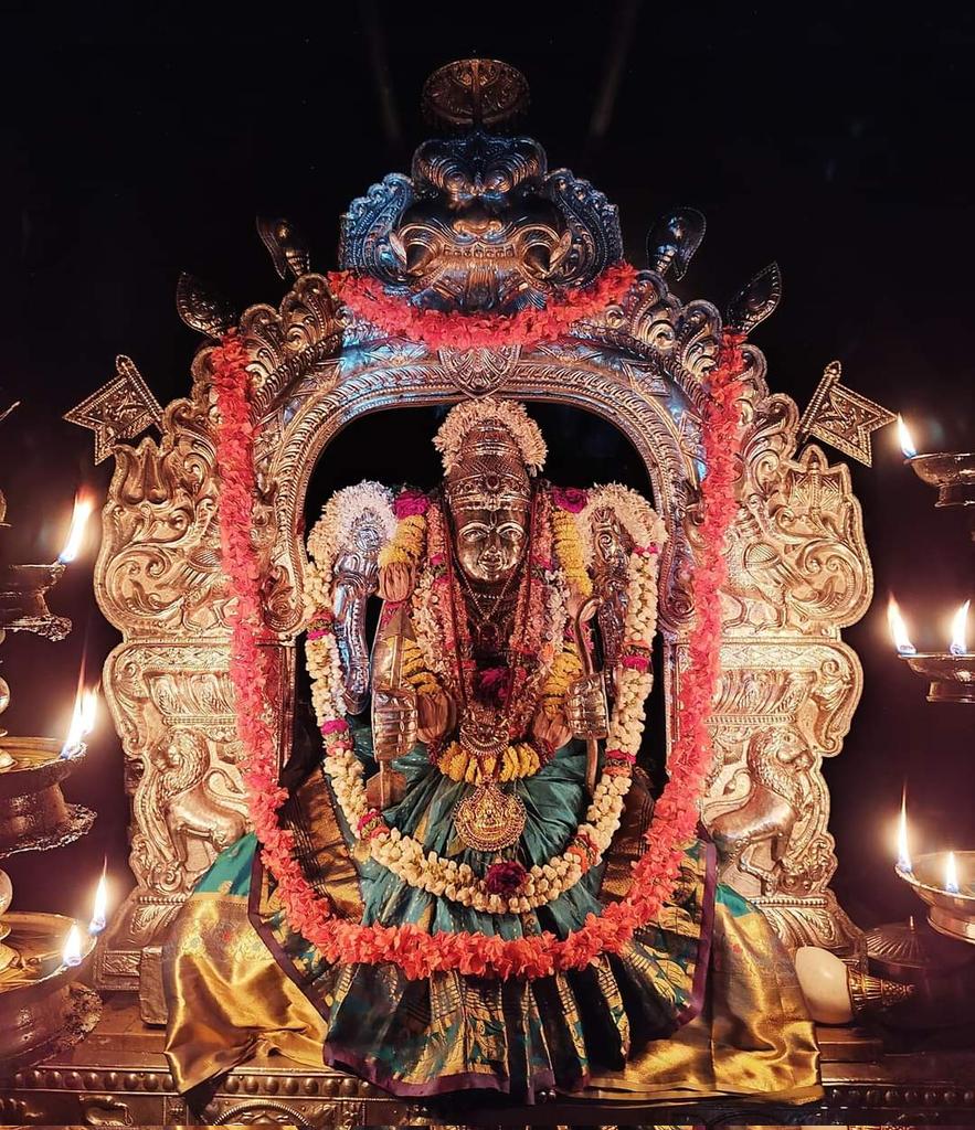 Today's Alankara of Bappanadu Shri Durga Parameshwari..🙏