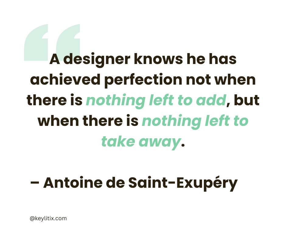 𝗟𝗲𝘀𝘀 𝗶𝘀 𝗺𝗼𝗿𝗲: 𝗽𝗲𝗿𝗳𝗲𝗰𝘁𝗶𝗼𝗻 𝗶𝗻 𝗱𝗲𝘀𝗶𝗴𝗻 𝗰𝗼𝗺𝗲𝘀 𝗳𝗿𝗼𝗺 𝗿𝗲𝗺𝗼𝘃𝗶𝗻𝗴 𝘁𝗵𝗲 𝘂𝗻𝗻𝗲𝗰𝗲𝘀𝘀𝗮𝗿𝘆. 👍
.
.
.
.
.
#DesignPerfection #LessIsMore #MinimalistDesign #SimplicityInDesign #DesignQuotes #CreativeDesign #InspireDesign #DesignWisdom