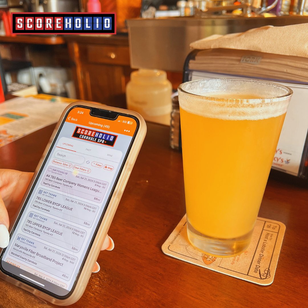 scoreholio's tweet image. Finding a Tournament on Scoreholio is easy peasy. Enter your distance or select our map option and see who is playing near you! 🗺️