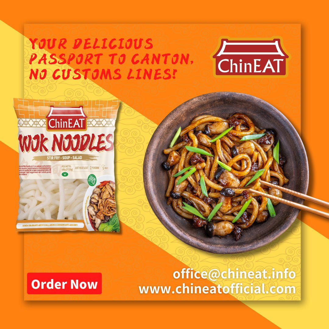 No passport needed—just Wok Noodles for a taste of Canton! Visit chineatofficial.com drop an Email to office@chineat.info and keep in touch with us!⁠ #chinesefood #asianfood #woknoodles #Cantonesefood #chineat