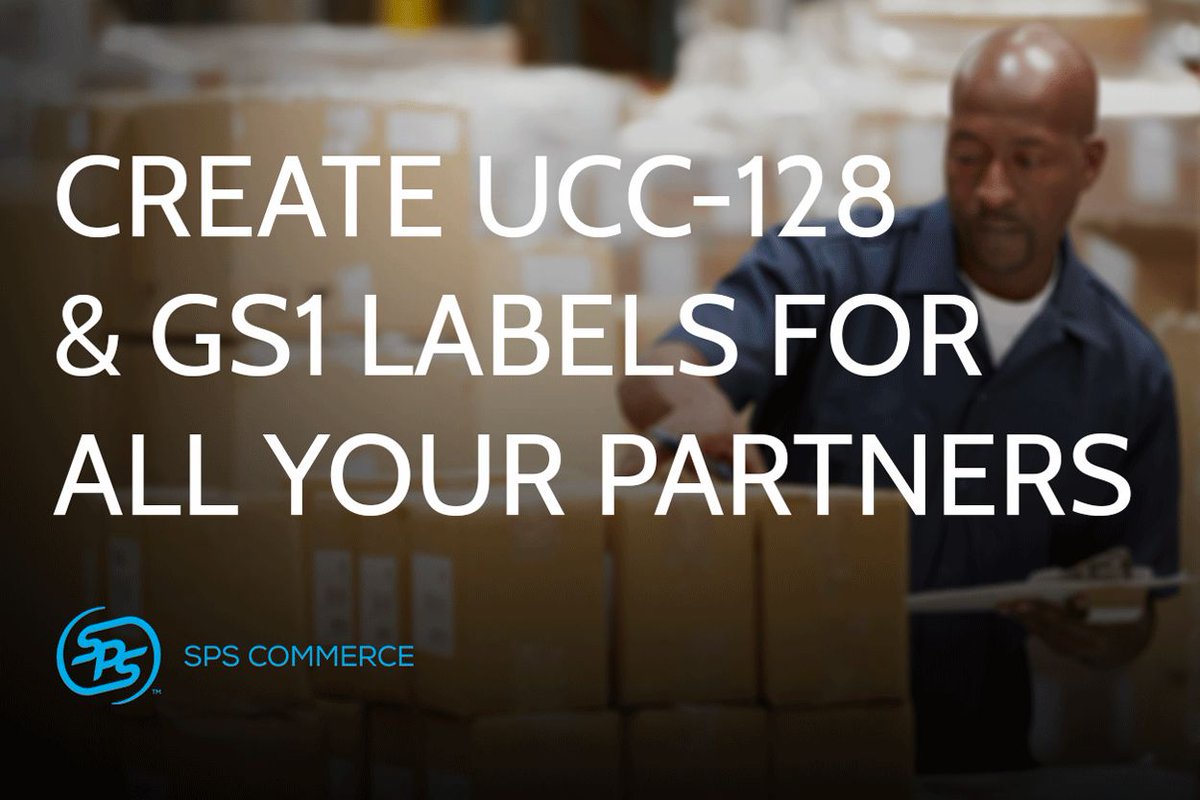 Looking for GS1 labels? SPS Commerce can help with label solutions that allow you to quickly & easily create fully compliant UCC-128 or GS1 labels for your #retail partners. Regardless of your #tech capabilities, we have a solution that can work for you. buff.ly/4bk3Zjx
