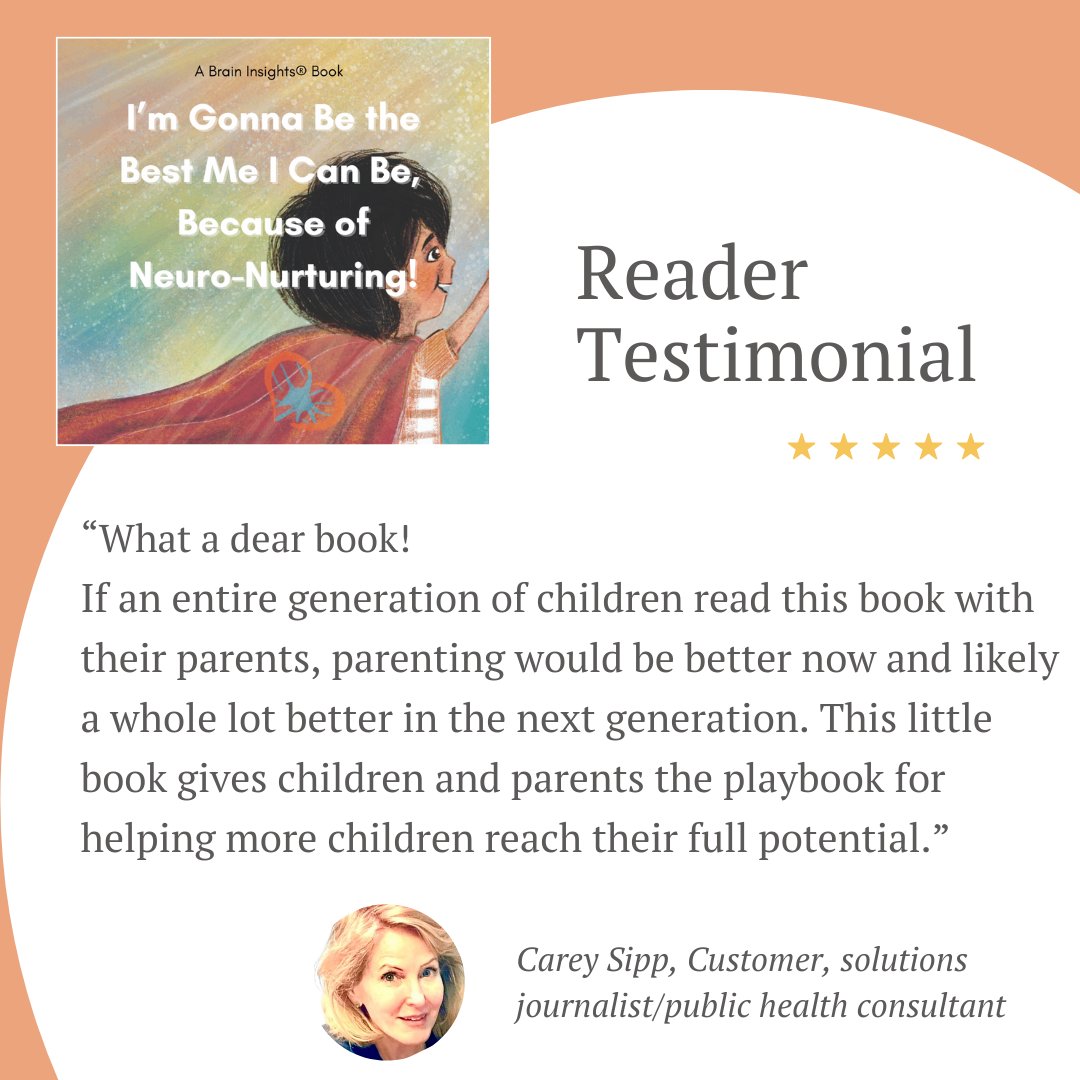 I LOVE creating and sharing resources that support adults who care for and about the development of children! And of course I love and appreciate when people love what I create and share! This is a wonderful review that was posted on the Brain Insights website yesterday from