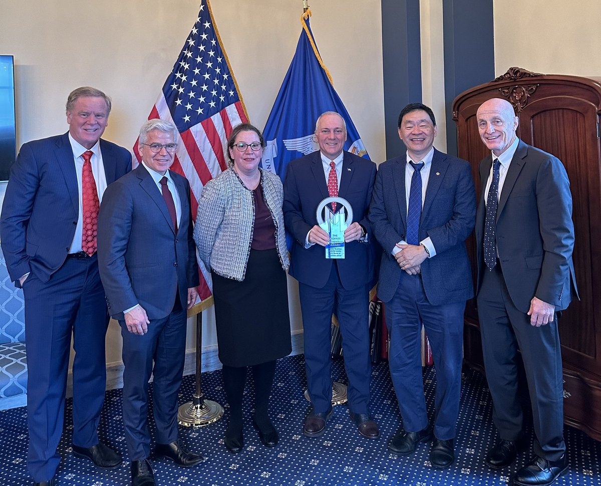 Thank you to House Majority Leader @SteveScalise for meeting with our @MoffittNews group as well as representatives from @DanaFarber and the Alliance of Dedicated Cancer Centers in Washington, D.C. today! @Dedicate2Cancer @MoffittGR