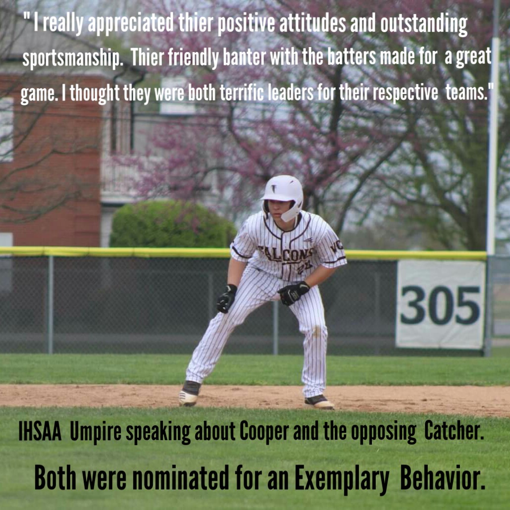 Cooper Hummel, 2025, @cooper_hummel28, recognized by and IHSAA umpire. @09USABaseball5 @CoachAlwine @shaneBB17 @TrineBaseball @INTechBaseball @RecruitTigers @BUncommitted @PrepBaseballIN @coachmckinstry @UF_Baseball_