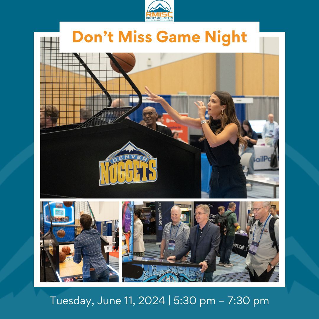 🎉 Join us for Game Night at RMISC 2024!

Get ready for some friendly competition and retro fun at our Game Night reception! Here’s a sneak peek at the games sponsored by our awesome sponsors!