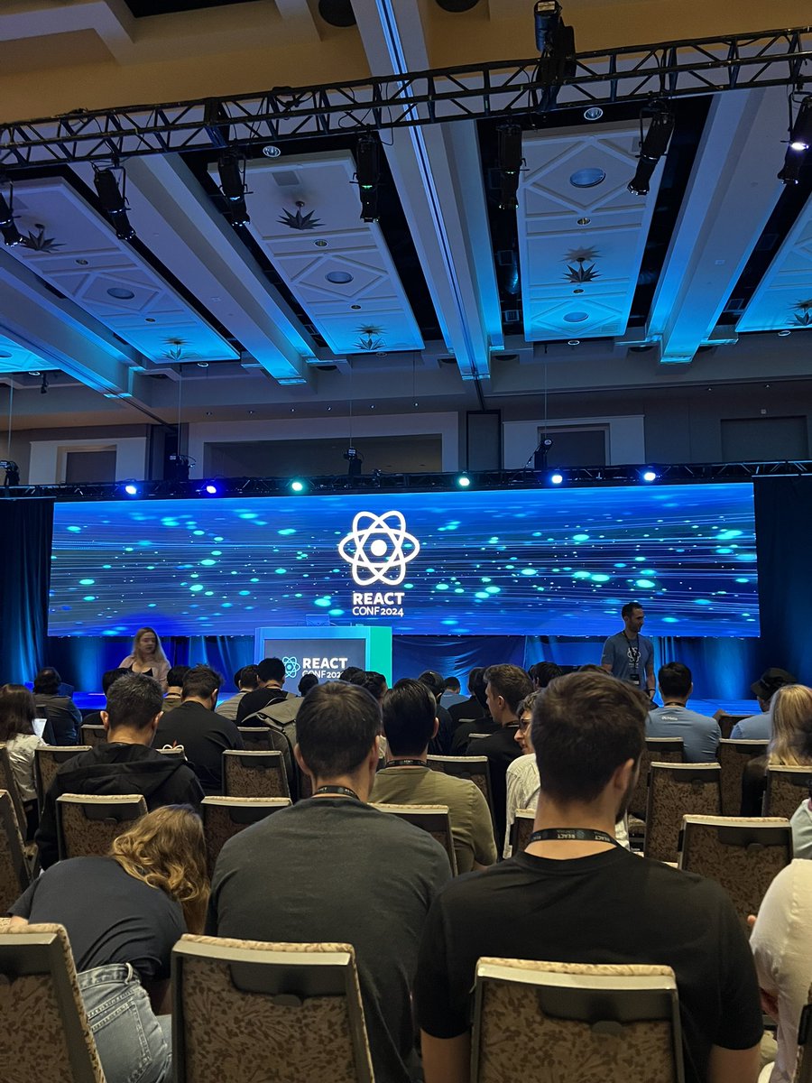 Back at React Conf!