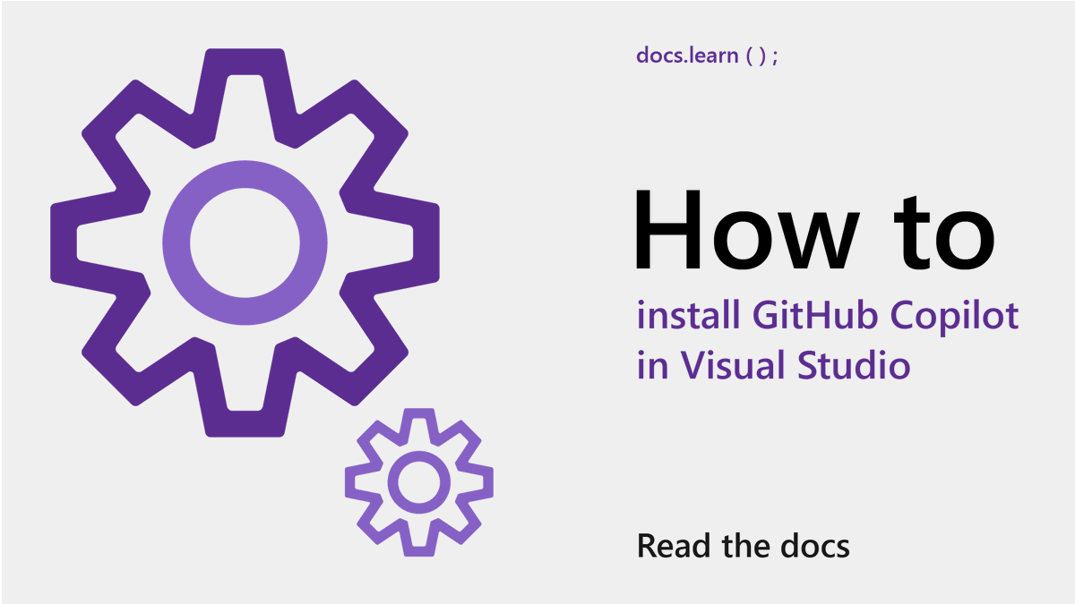 Here are the steps you need to know to install GitHub Copilot in Visual Studio. msft.it/6012YXWIy #GitHubCopilot