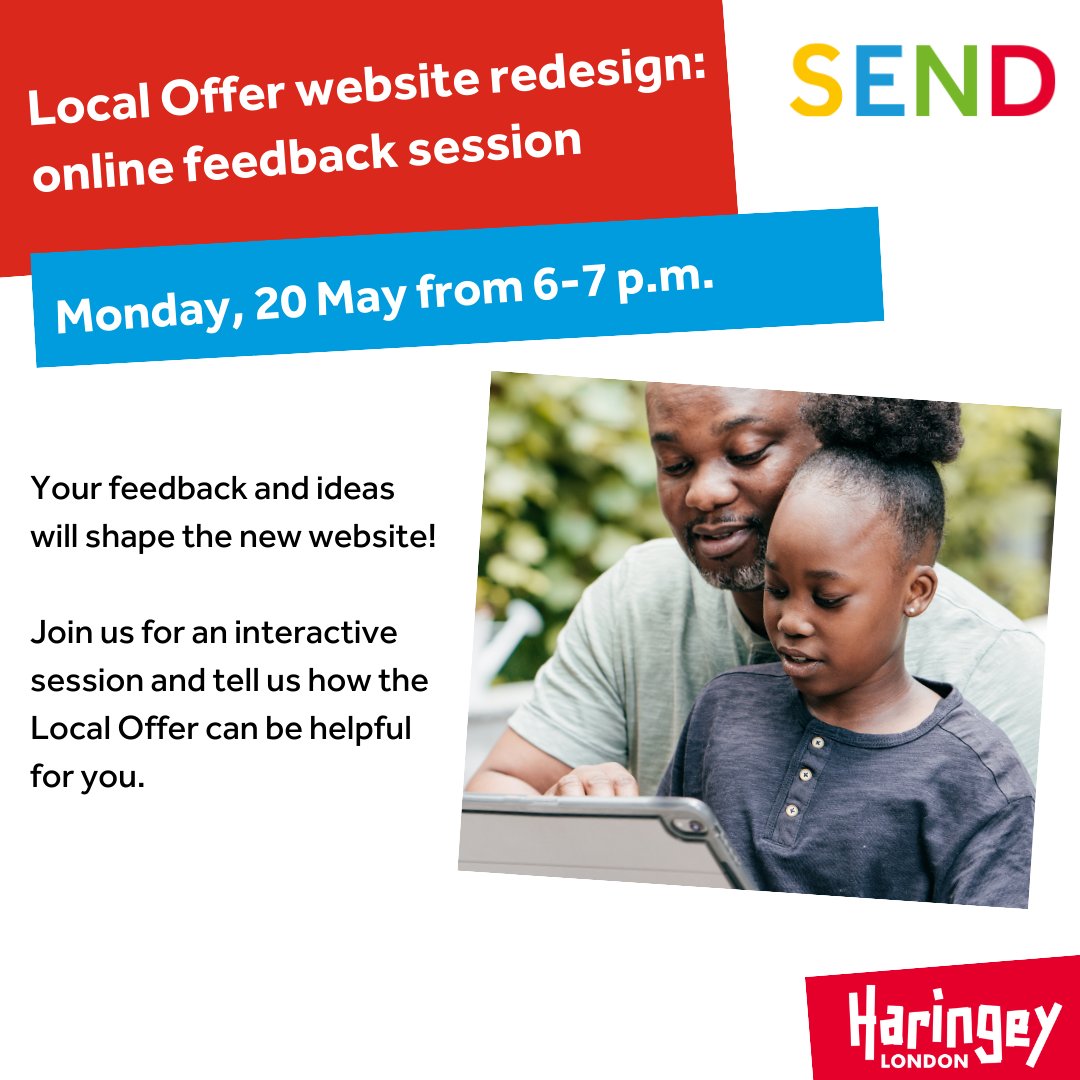 Every local authority provides a Local Offer website with services for #SEND. 

We're redesigning ours & need your input! How can it be more helpful for you ❓

Your feedback matters, whether you're a parent, SENDCo, young person, or practitioner ❤️

👉 bit.ly/3WN8zm1