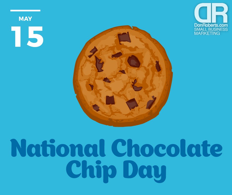National Chocolate Chip Day - Thought these were around forever. Nope...it was first introduced in 1940. #todayistheday #triviatime #sanjosecalifornia #2023