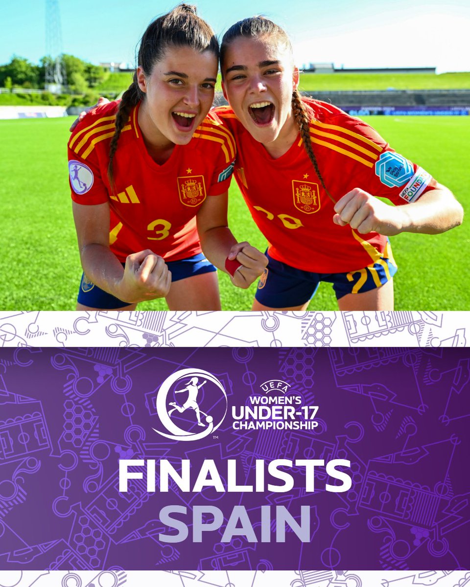 🥳 FINALISTS 🥳 🇪🇸 Spain reach the #U17WEURO final for the 11th time! 👏