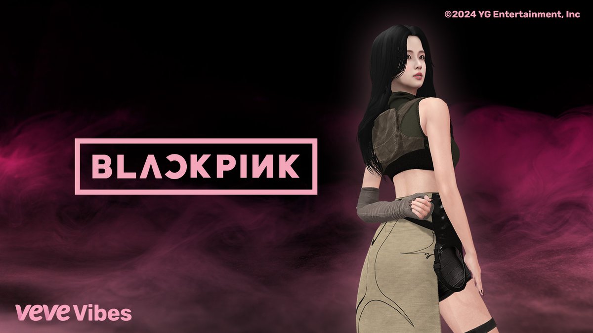 Celebrate JISOO's charm & talent, capturing her magnetic presence. With powerful vocals & striking visuals, she elevates @BLACKPINK's world🖤💖 Four digital collectibles of JISOO drops individually 22 May at 8 AM PT with VeVeVibes. go.veve.me/3K30Dp1