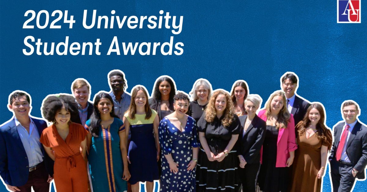 Meet the 18 recipients of the University Student Achievement Awards—Eagles who have left their mark on the campus community and beyond. bit.ly/4bCe8rr