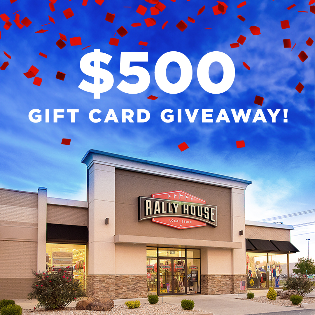 🎉Rally House has officially opened our 200th store and we are going to celebrate!!🎉​ Want to win a $500 GIFT CARD to any Rally House store?​ 1️⃣ FOLLOW @Rally_House 2️⃣ LIKE this post​ 3️⃣ QUOTE/REPOST and TAG your friends and have them FOLLOW us! #RallyHouse #200Stores