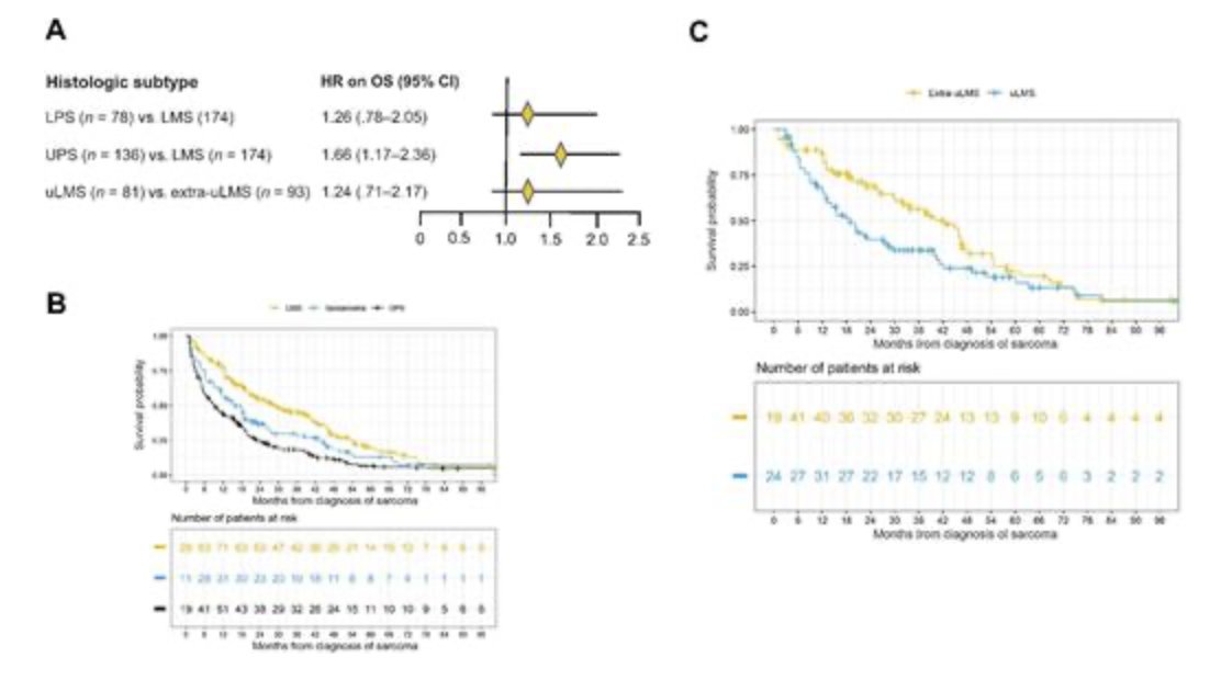 SCI members Nam Bui, MD, Kristen Ganjoo, MD & others found a pattern of better overall survival for males across histologic and molecular subgroups of #SoftTissueSarcoma. bit.ly/3K7QXta @NamBuiMD @KristenGanjoo