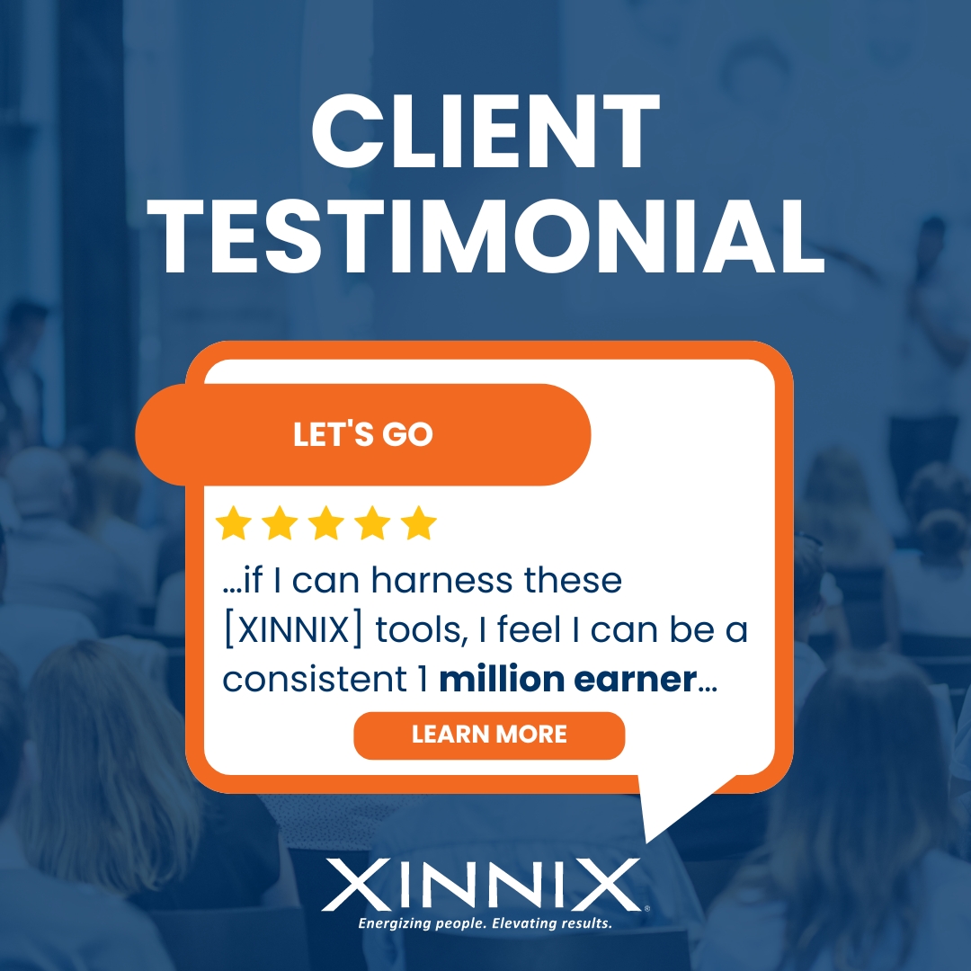 Are you ready to unlock your full earning potential? Join us at XINNIX and start your journey towards consistent million-dollar performance! 💰 hubs.li/Q02xgsl50

#XINNIXTestimonials #SalesSuccess #XINNIXExcellence #SalesProfessionals #SalesTraining