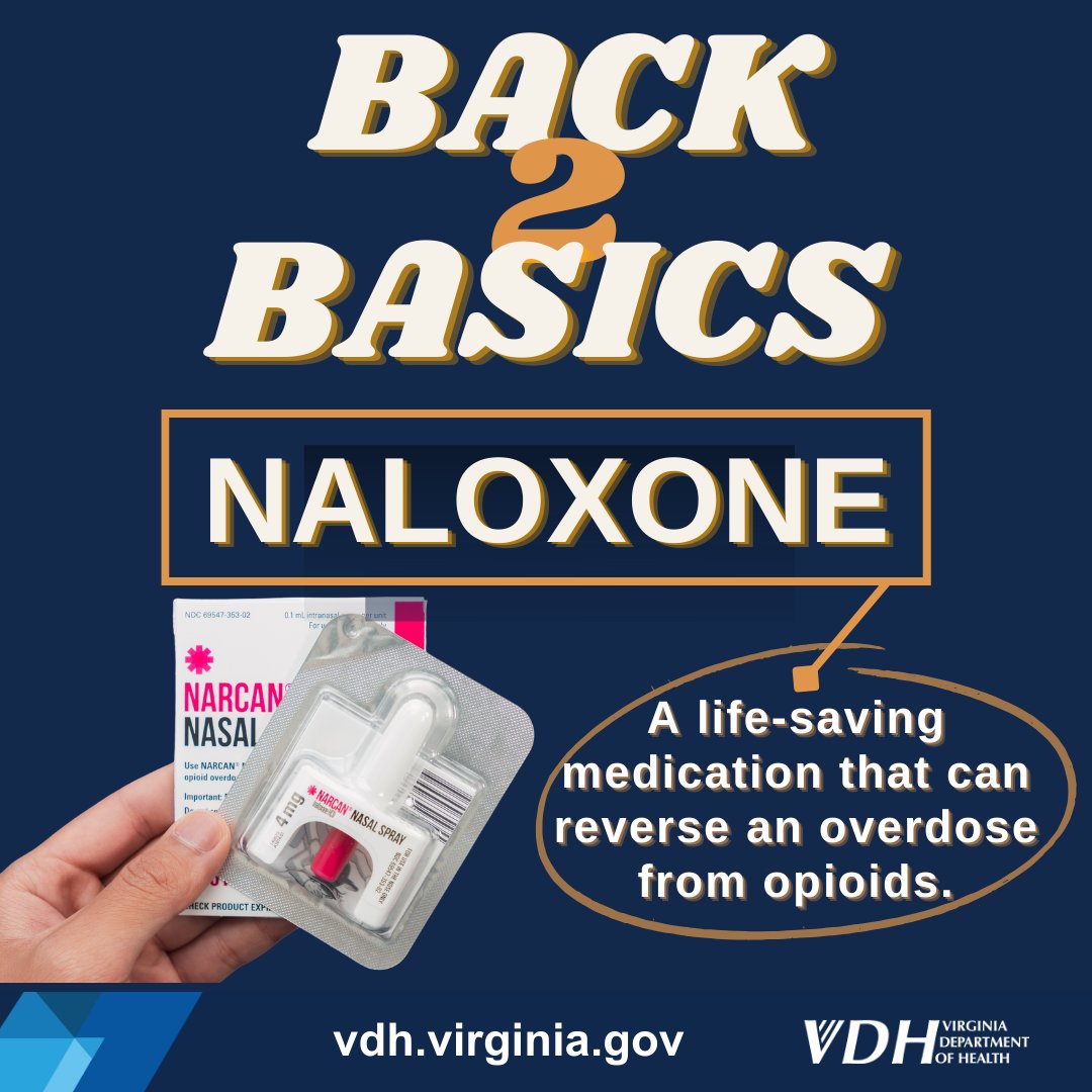 Naloxone is a life-saving medication that can reverse an overdose from opioids—including heroin, fentanyl, and prescription opioid medications—when given in time. ow.ly/fywj50RsXIg #OverdosePrevention
