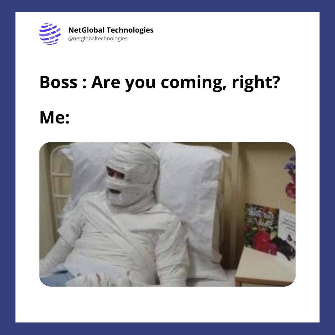 #colleagues #meetings #funnymoments #Workmemes #Officememes #corporatelife #officelife #corporatememes #corporatememes #Workmemes #Monday #Officememe #memes #funny #memesdaily #funnymemes #humor #follow #like #memepage #instagram #memer #NetGlobalTechnologies #Office #Viral