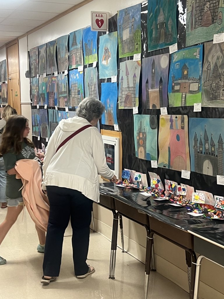 A full day at Northwood yesterday, Lunch with a Loved One to start things off and then the art show at night, complete with some incredible musical performances-plus a book fair!  Special thanks to the Northwood staff and PTO for making all this possible.