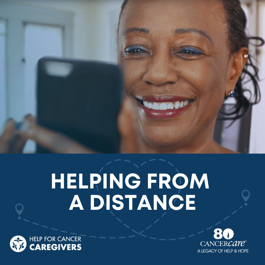 Are you providing care for a loved one with #cancer from far away? Help for Cancer Caregivers has free resources and guidance on how to support your loved one from a distance. Learn more: helpforcancercaregivers.org #cancercaregiver @caregiveraction @ElevanceHealth @Genentech