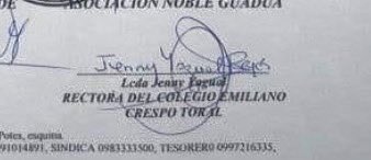 La trama de Olón todavía no concluye.

Se reporta que la rectora del Colegio Emiliano Crespo Toral ha sido removida de su cargo.

Ella fue una de las firmantes de la resolución que dio marcha atrás al acuerdo firmado entre el presidente de la Comuma y los delegados de Vinazin.