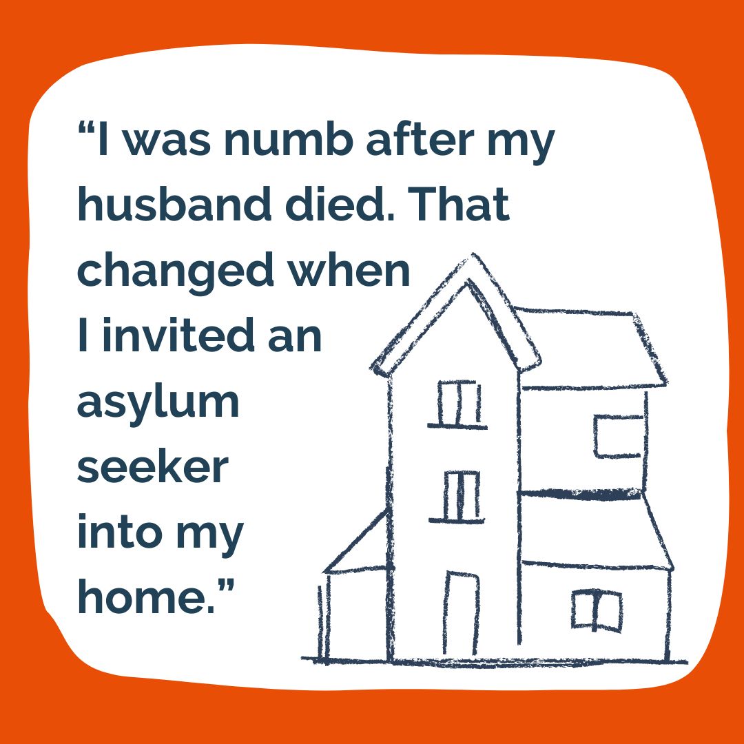 This quote is from a really sweet article which highlights what hosting, at its best, can do. Link in our Linktree 🌱

Interested in being a host? Please do get in contact:
host@nottinghamarimathea.org.uk

#hosting #localcommunity #changinglives