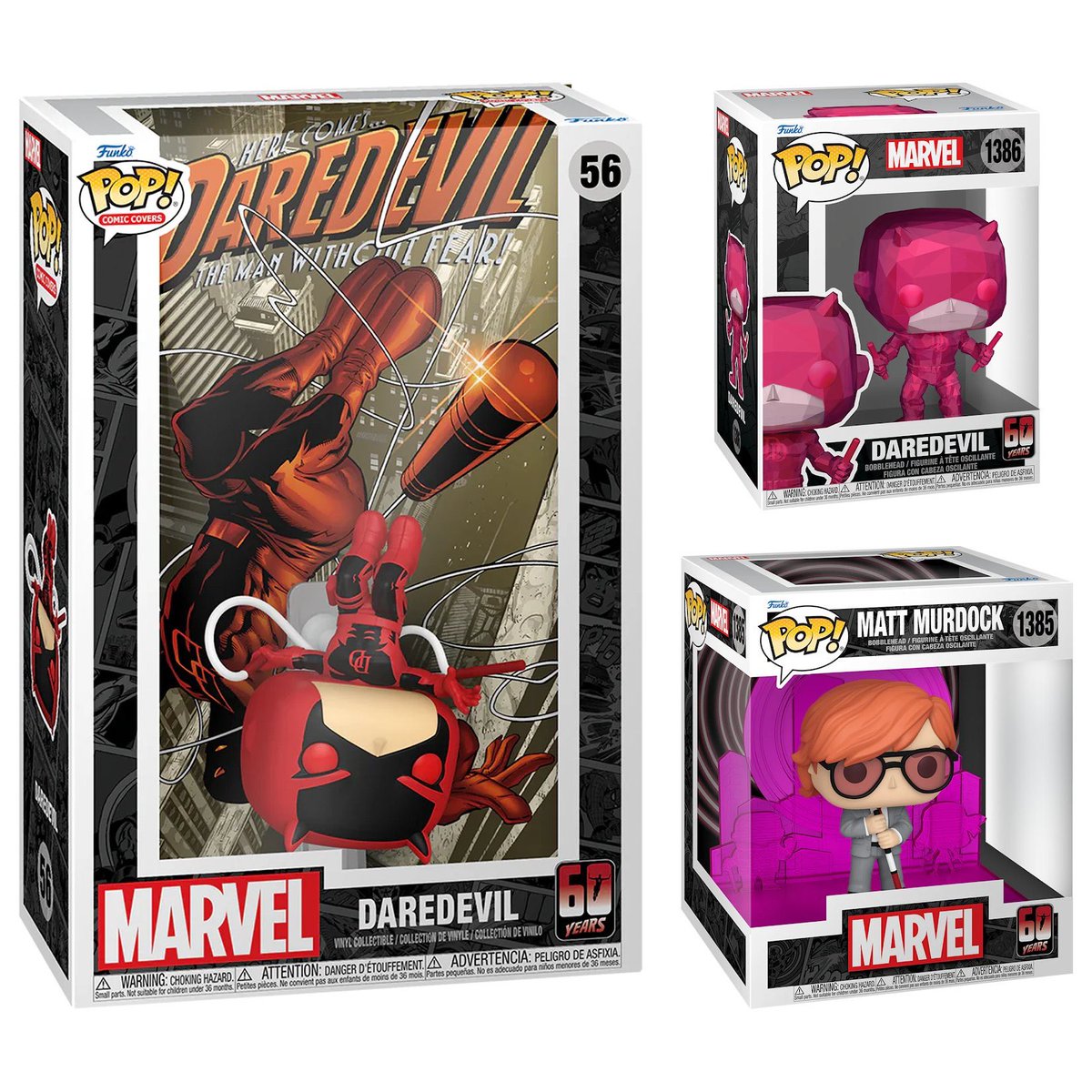 Preorder Now: Funko Pop! Daredevil 60th Anniversary 📦 Amazon: amzn.to/3wBrMw2 🌍 Ent Earth: ee.toys/NLM5VS * No Charge Until it Ships #Ad #Funko #FunkoPop #FunkoPops #FunkoPopVinyl #Pop #PopVinyl #FunkoCollector #Collectible #Collectibles #Toy #Toys