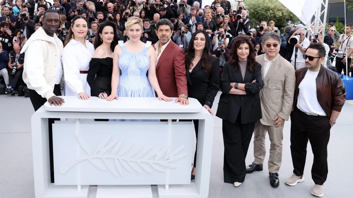 The 2024 Cannes Jury in the south of France. UTA clients on this year’s Feature Films Jury include its president Greta Gerwig, Eva Green and Hirokazu Kore-eda.