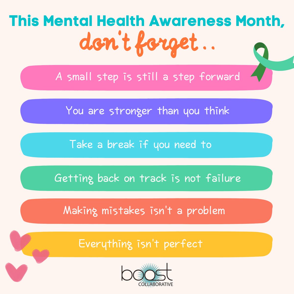 May is #MentalHealthAwarenessMonth, so don't forget...