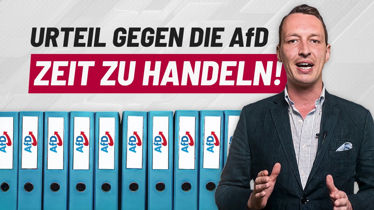 Viele Oppositionelle wird das Urteil des OVG NRW zur Beobachtung der AfD durch den sog. Verfassungsschutz nicht überrascht haben. Dennoch wirft es Fragen auf, die es zu beantworten gilt❗️ 3 Thesen dazu findet Ihr in meinem neuesten Video: youtube.com/watch?v=SUGJj1…