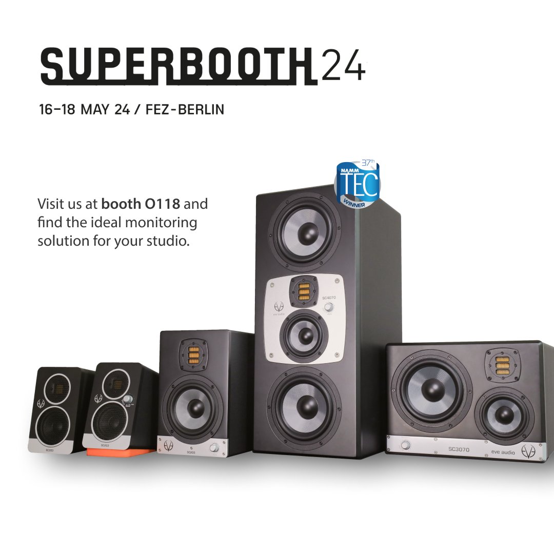 We will attend the SUPERBOOTH24 taking place in our home town Berlin from May 16th to 18th 🙌 You can check out our Flagship Series and more at booth O118. We are looking forward to the trade fair, all the exhibitors, shows and people we will meet there!