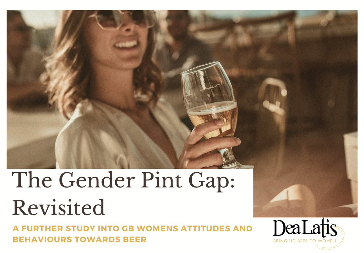 Dealatis's tweet photo. 'The Gender Pint Gap: Revisited' will be unveiled next week. 

This new report will reveal more on where we are now, post-Covid, with new insights and an important reflection on what is needed next.

Keep your eyes peeled for more 👀 https://t.co/BMF0xeo8Vi