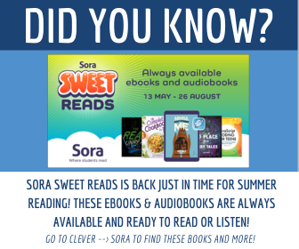 Did You Know? Sora Sweet Reads are back just in time for Summer Reading! These ebooks & audiobooks are always available! Don't forget to log your reading in Beanstack! @ccsdconnects