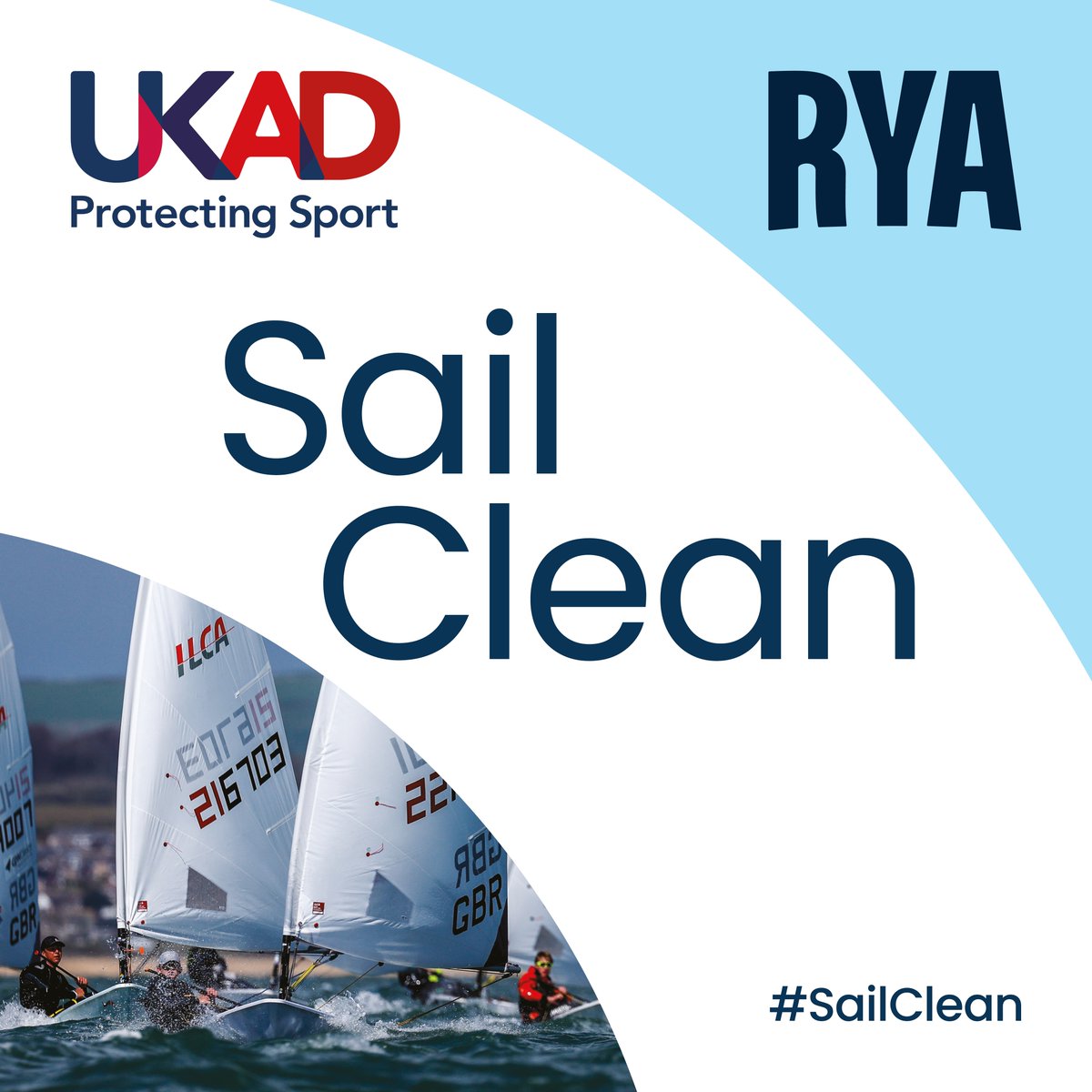 This week we are proudly supporting #CleanSportWeek and @ukantidoping's important work to keep sport clean!

Find out how you can help to #SailClean 👉 rya.org/ktNK50RHho3