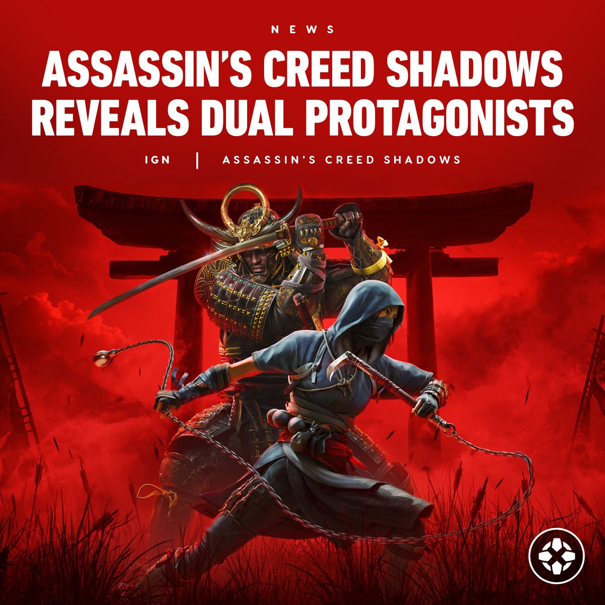 In Assassin's Creed Shadows you play as two protagonists: real historical figure, Yasuke, the legendary ‘African Samurai’ and fictional shinobi, Naoe. bit.ly/4dKussb