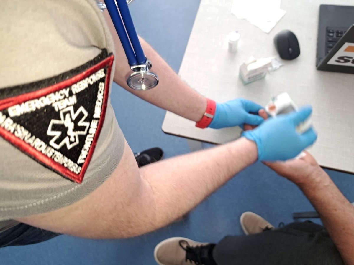 🩺⛑ our team's doctors and medics are often the only medical personnel that civilians near front-line areas see, and we do our best to provide them the help and health services they need at mobile clinics we host thanks to the critical support of our 🇮🇹 partner Soleterre.