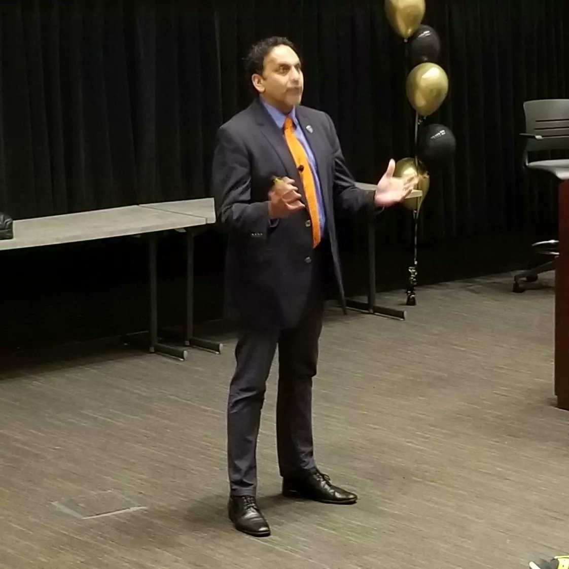 The 15th Celebration of Teaching at <a href="/mizzou/">Mizzou</a> kicks off with remarks by Interim Provost Matt Martens, a corsage presentation to CoT organizer Kelly Holtkamp <a href="/T4LCMizzou/">T4LC (Teaching for Learning Center) Mizzou</a> by VProvost, UG Studies Jim Spain <a href="/MizzouUGStudies/">MU Undergrad Studies</a>, and a fantastic keynote by Regan A.R. Garung, Oregon State U.