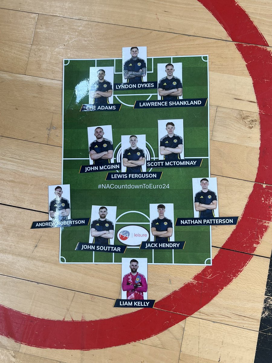 ka_leisure's tweet photo. One of our latest stops on our Euro Tour was Elderbank Primary #NACountdownToEuro24 the pupils showed great skills and assured us of their support for @ScotlandNT in the summer. They selected their favourite players for their very own Scotland squad #NAPrimarySchoolScotlandXI https://t.co/D9n9pWheee