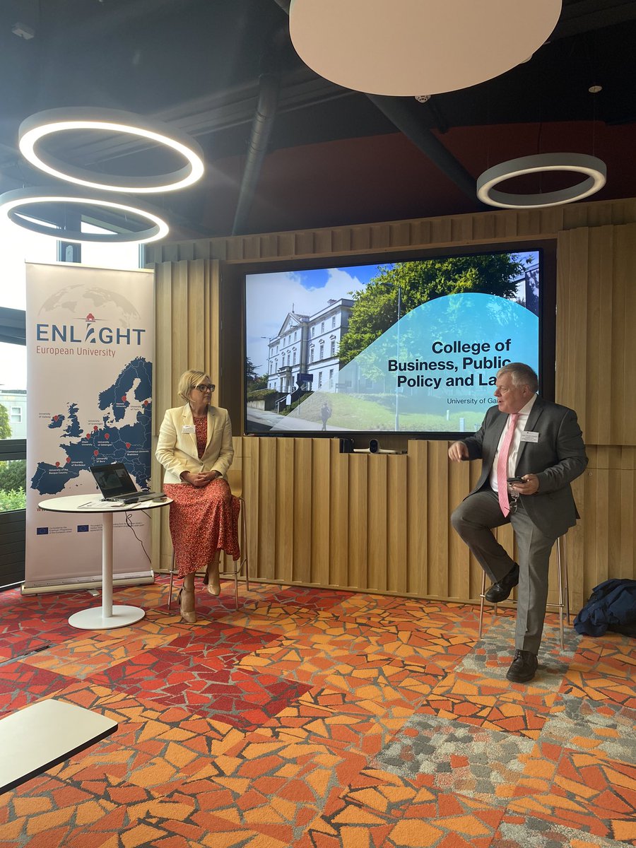 Pamela Devins (@devpam) on Twitter photo It was fantastic to welcome <a href="/enlight_eu/">Enlight-EU</a> business and law colleagues to <a href="/uniofgalway/">Ollscoil na Gaillimhe | University of Galway</a> for two days of networking with <a href="/galwaycairnes/">UniversityofGalwayCairnes</a> <a href="/UniofGalwayLaw/">University of Galway Law</a> focusing on potential teaching and research collaborations. Looking forward to seeing these ideas take shape!#europeanuniversities It was fantastic to welcome <a href="/enlight_eu/">Enlight-EU</a> business and law colleagues to <a href="/uniofgalway/">Ollscoil na Gaillimhe | University of Galway</a> for two days of networking with <a href="/galwaycairnes/">UniversityofGalwayCairnes</a> <a href="/UniofGalwayLaw/">University of Galway Law</a> focusing on potential teaching and research collaborations. Looking forward to seeing these ideas take shape!#europeanuniversities