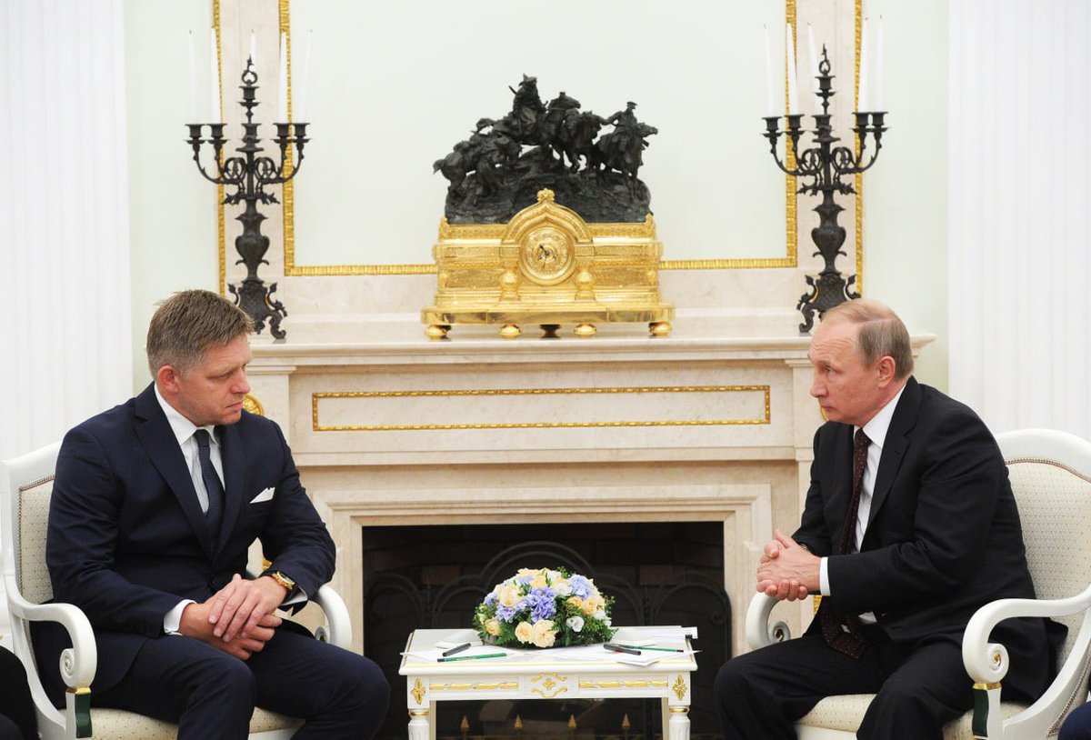 ⚡️Putin Describes Robert Fico as 'Courageous' & 'Strong-Willed' Person - Russian President Hopes These Qualities Will Help the Slovakian PM Through