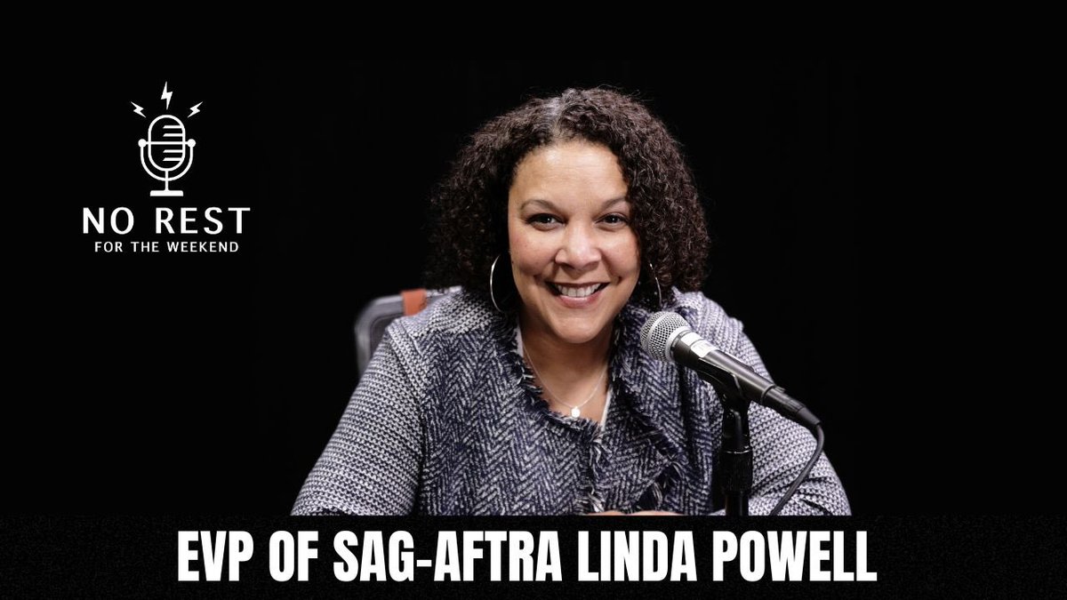 This week on No Rest for the Weekend SAG-AFTRA EVP Linda Powell gives us the state of the union. If you’re an actor or entertainment industry professional, this one is a must-see. @sagaftra #entertainment #actor #EntertainmentNews youtu.be/9-amsJu-T2U?si… via @YouTube