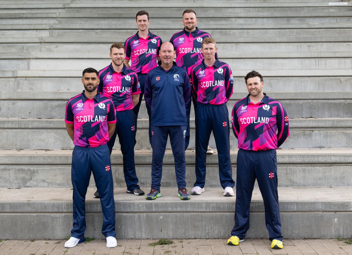 T20 World Cup: Here we come! The Cricket Scotland shirt is here and available to buy 🩷 gray-nicolls.co.uk/collections/cr…