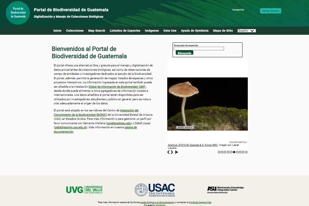 El @GuatemalaPortal  es una plataforma especializada para la digitalización de colecciones  científicas guatemaltecas🇬🇹 que incrementa su accesibilidad y facilita la distribución de la información compartida. 🟢Portal: biodiversidad.gt 🌎En @GBIF: tinyurl.com/portalgbif